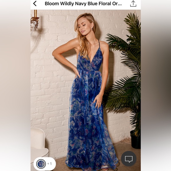 Brand new with tags Lulu’s Bloom Wildly Dress - Picture 1 of 7